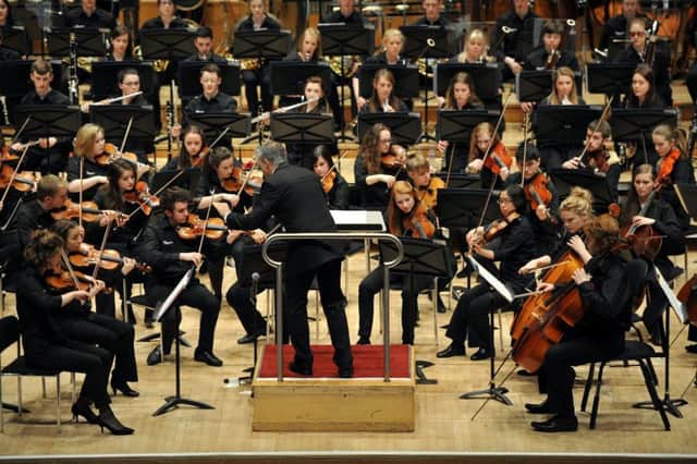 Young but inspiring, the National Youth Orchestra of Scotland. Picture: Ian Watson