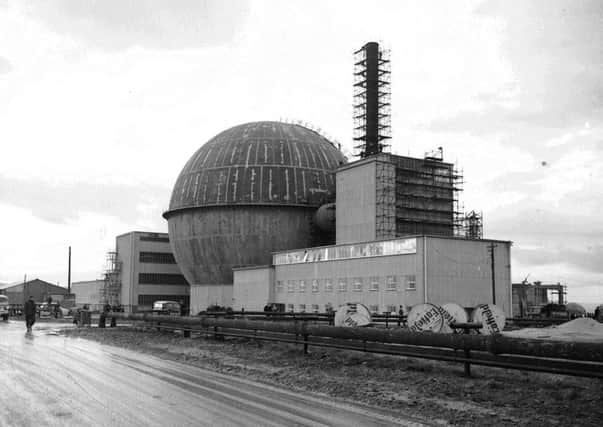 On this day in 157, Scotlands first nuclear power station, at Dounreay, went critical. Picture: Contributed