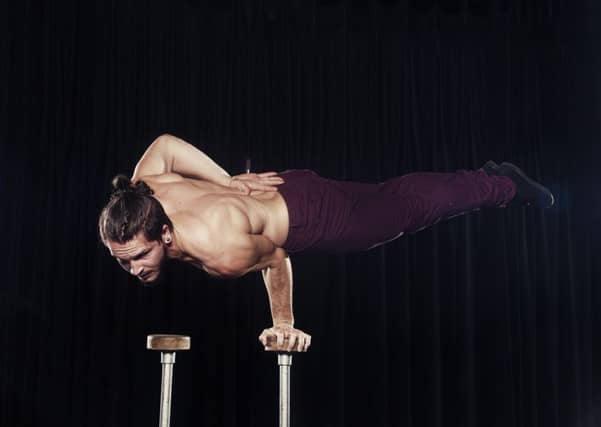 Elixir being performed at the Underbelly Circus Hub