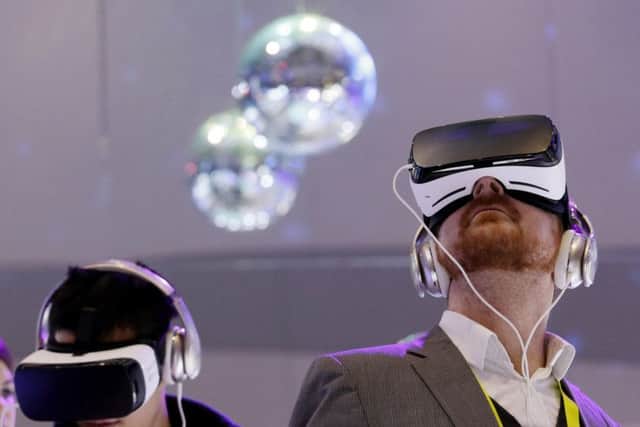More companies are opening their eyes to virtual reality. Picture: Gregory Bull/AP