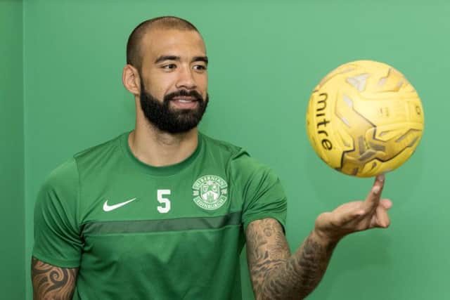 Liam Fontaine believes Hibs have enough self-belief to cope with being a big scalp. Picture: SNS