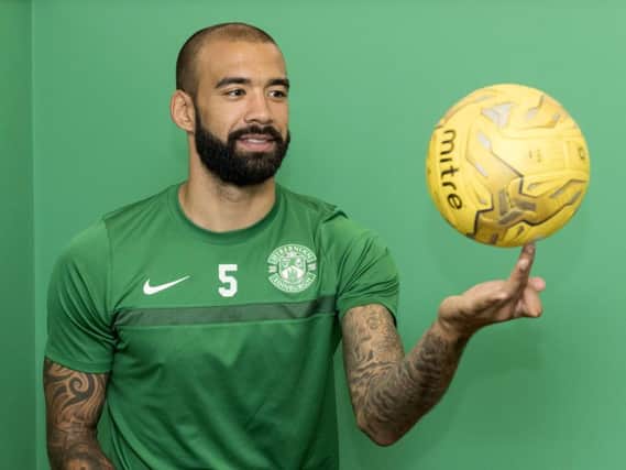 Liam Fontaine believes Hibs have enough self-belief to cope with being a big scalp. Picture: SNS