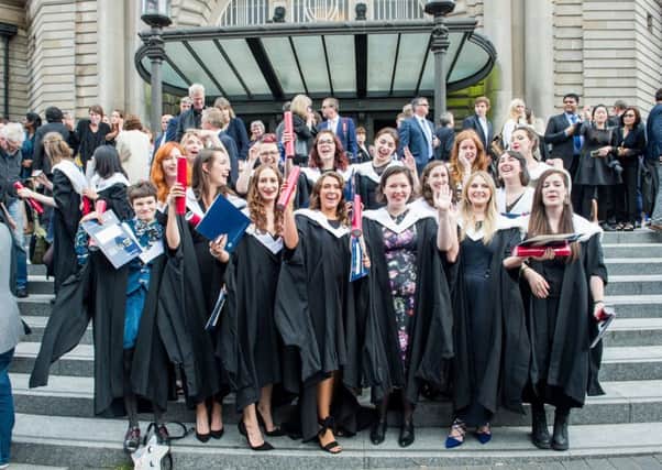 Over a four-year Scottish degree, the cost of living for a student could amount to £48,000. Picture: Ian Georgeson