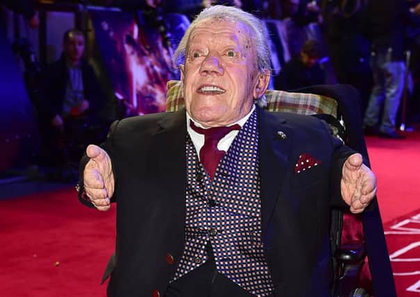 Kenny Baker, British actor best known as R2-D2 in Star Wars. Picture: PA