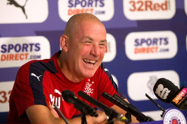 Rangers manager Mark Warburton is prepared for a tough test on Tayside. Picture: Kirk O'Rourke.