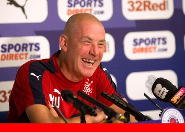 Rangers manager Mark Warburton is prepared for a tough test on Tayside. Picture: Kirk O'Rourke.