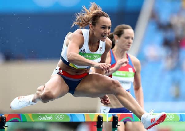 Jessica Ennis-Hill is competing in the heptathlon. Picture: Getty