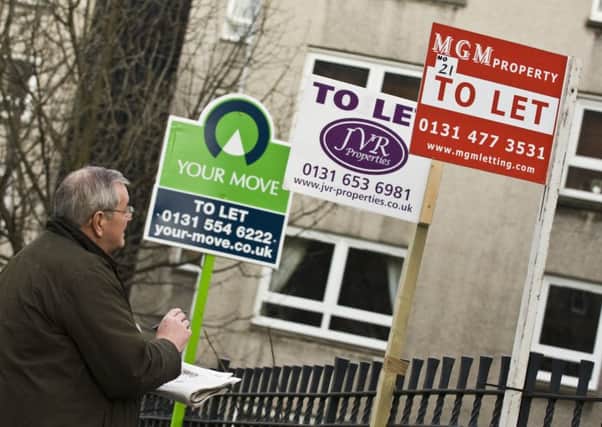 The housing market in Scotland saw a rush of landlords snapping up buy-to-let properties. Picture: Ian Georgeson