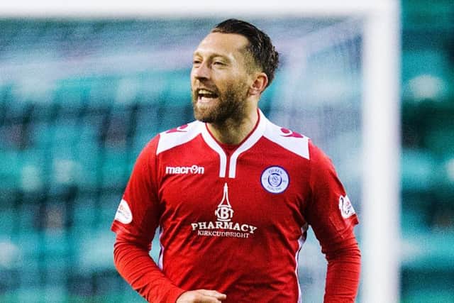 Stephen Dobbie scored in his first game back at Palmerston. Picture: SNS