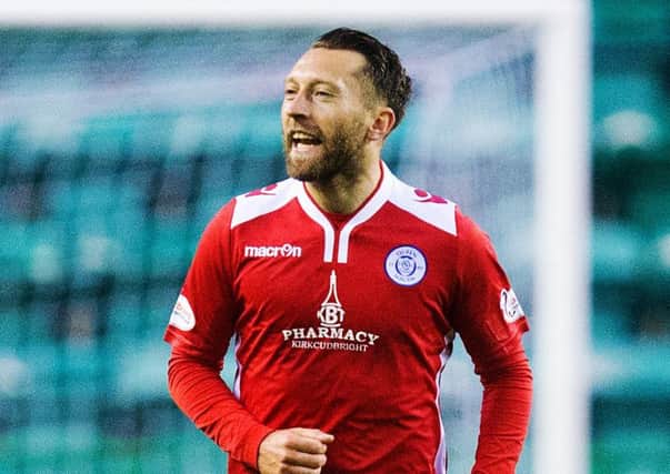 Stephen Dobbie scored in his first game back at Palmerston. Picture: SNS