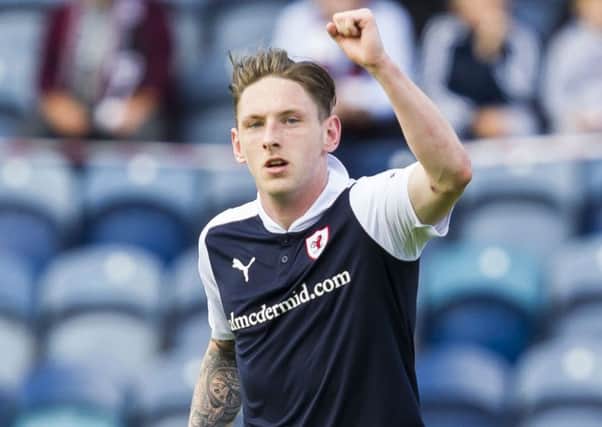 Declan McManus grabbed a double for Raith.
