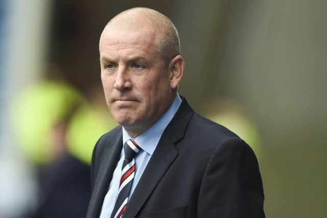 Warburtonw was unimpressed with Rangers following a 1-1 draw in Dingwall. Picture: SNS