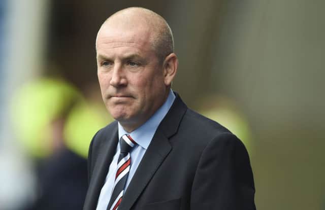 Warburtonw was unimpressed with Rangers following a 1-1 draw in Dingwall. Picture: SNS