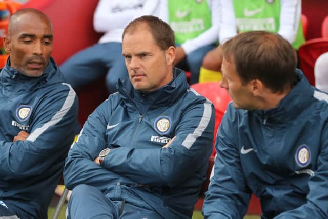 New Inter Milan manager Frank De Boer. Picture: Niall Carson/PA Wire