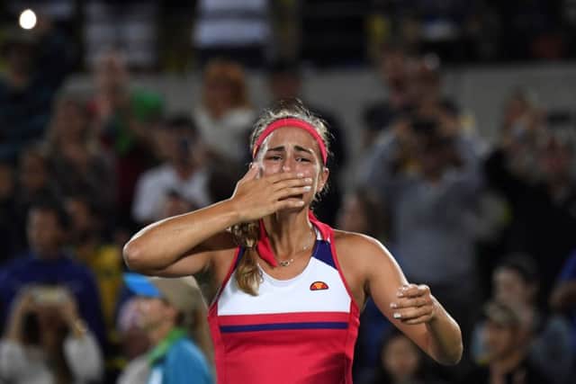 Monica Puig makes history for Puerto Rico. PICTURE: Getty Images