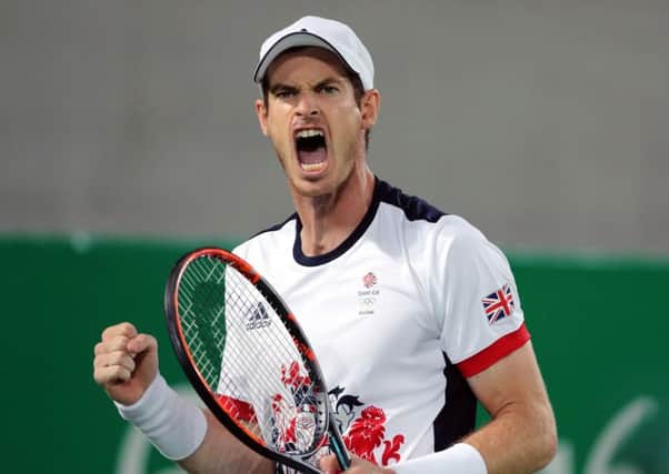 Double Olympic gold medalist Andy Murray. Picture: PA