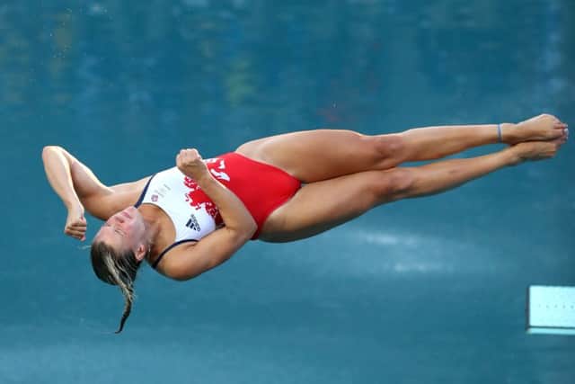 Grace Reid competes in the 3m springboard diving final in Rio. PICTURE: Getty Images