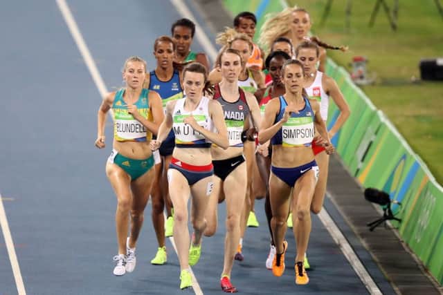 Scotland's Laura Muir was composed and in control during her 1500m semi-final. PICTURE: PA Wire