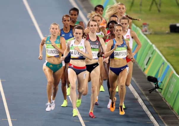 Scotland's Laura Muir was composed and in control during her 1500m semi-final. PICTURE: PA Wire