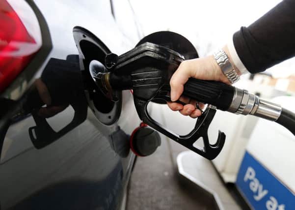 Rising fuel prices drove inflation higher last month. Picture: Lynne Cameron/PA Wire