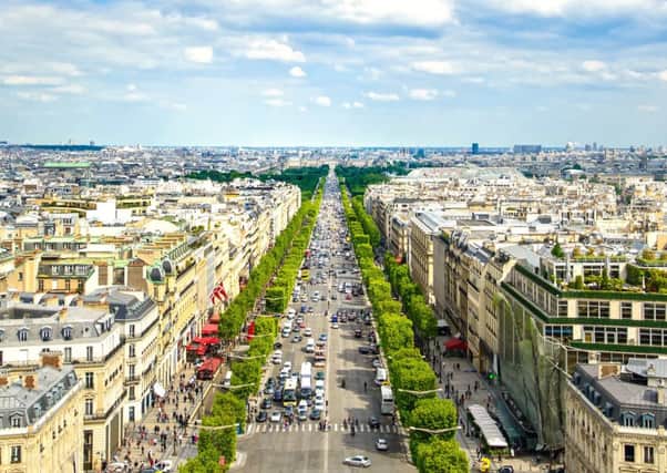 The Champs Elysees in Paris. Picture: Getty Images/iStockphoto