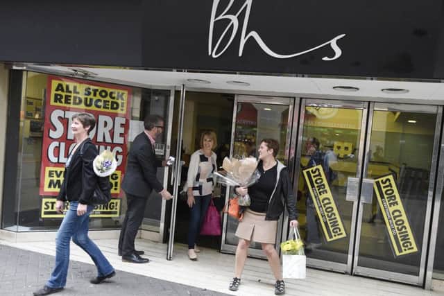 The BHS store on Edinburgh's Princes Street closed earlier this month. Picture: Greg Macvean