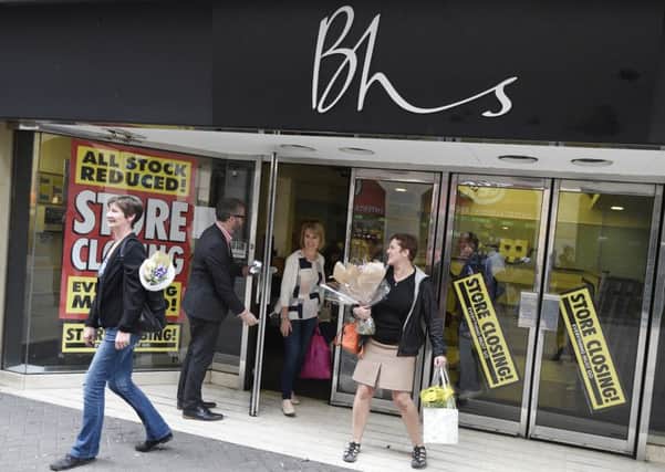 The BHS store on Edinburgh's Princes Street closed earlier this month. Picture: Greg Macvean