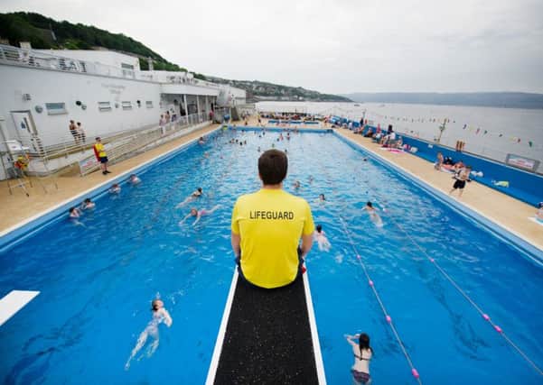 Outdoor pools still remain as popular as ever. Picture: John Devlin.