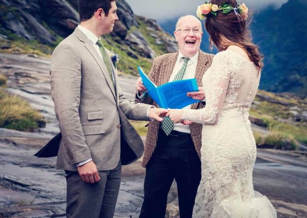 More than 4200 Humanist weddings took place in Scotland in 2015. Picture: Contributed