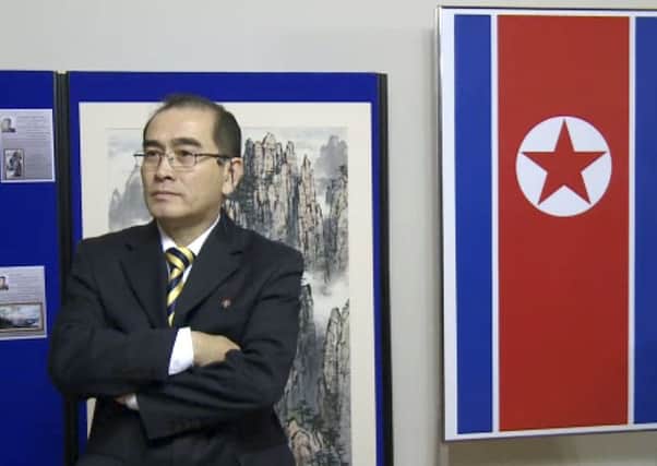 Deputy ambassador Thae Yong-ho has defected to Seoul. Picture: AFP/Getty Images