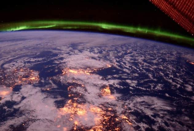 Astronaut Terry Virts took this image of the Northern Lights over Scotland. Picture: Terry Virts