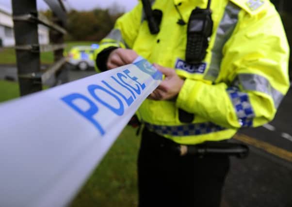 Two men have died after a car came off a motorway and ended up in a field.