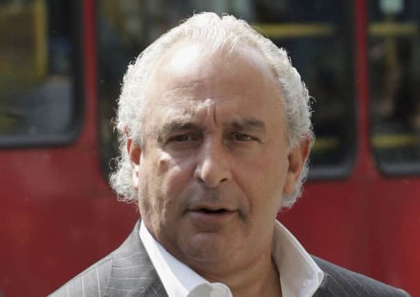 Sir Philip Green was confronted on a Greek island. Picture: Gareth Cattermole/Getty Images
