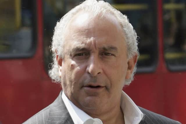 Sir Philip Green was confronted on a Greek island. Picture: Gareth Cattermole/Getty Images