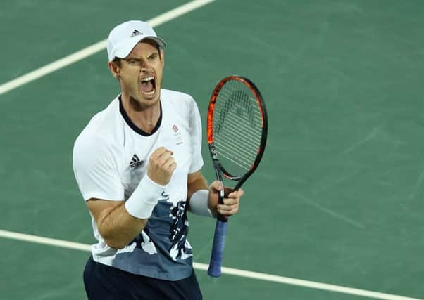 Andy Murray won gold in Rio. Picture: Getty
