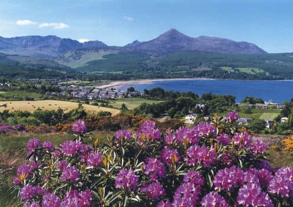 A view of Brodick, Arran. Picture: Getty