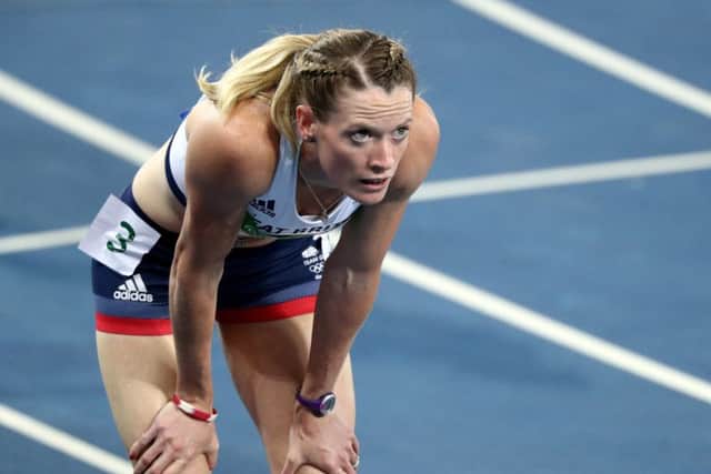 Eilidh Doyle struggled to make an impression from lane one in a class field. PICTURE: Getty Images
