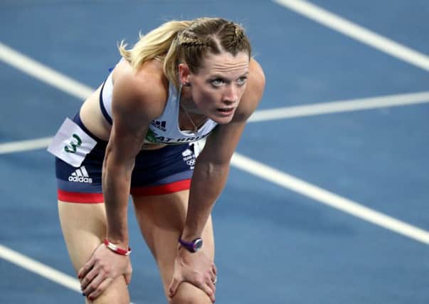 Eilidh Doyle struggled to make an impression from lane one in a class field. PICTURE: Getty Images