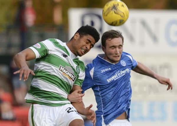 St Johnstone won the last match between the sides in May this year. Picture: SNS