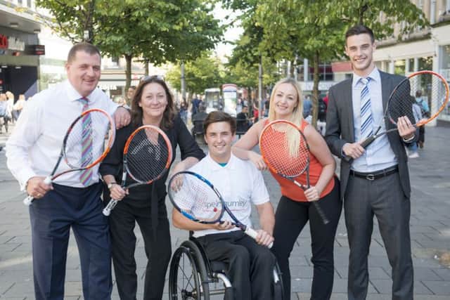 Gordon Reid said he was 'honoured' to become a Speirs Gumley ambassador. Picture: Contributed