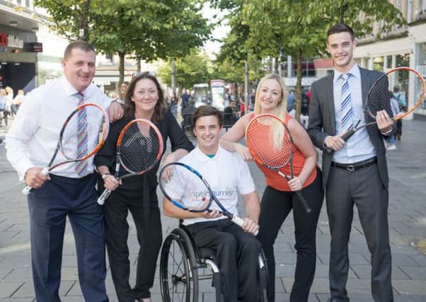 Gordon Reid said he was 'honoured' to become a Speirs Gumley ambassador. Picture: Contributed
