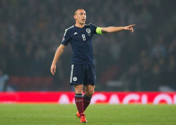 Scott Brown has played his last game for Scotland. Picture: John Devlin