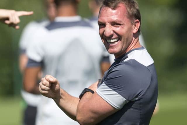Brendan Rodgers said the comments were just part of the "noise" associated with being in football. Picture: SNS