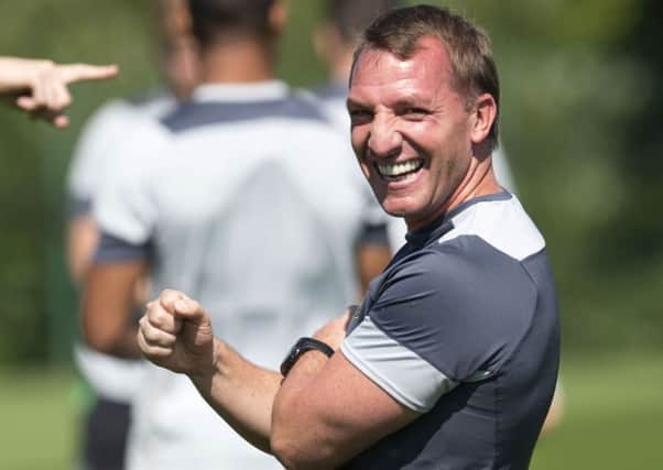 Brendan Rodgers said the comments were just part of the "noise" associated with being in football. Picture: SNS