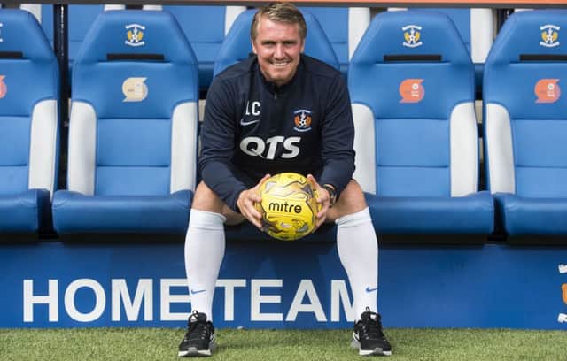 Lee Clark has had a testing start to his tenure at Rugby Park but is determined to revive Kilmarnock's fortunes. Picture: SNS Group