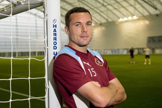 Don Cowie is witnessing the same attention to detail at Hearts that he experienced in England. Picture: SNS.