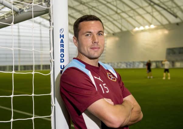 Don Cowie is witnessing the same attention to detail at Hearts that he experienced in England. Picture: SNS.