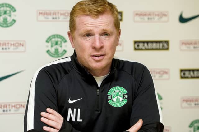 18/08/16
HTC - EDINBURGH
Hibernian manager Neil Lennon speaks to the press