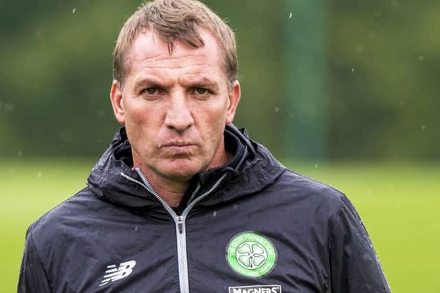 Brendan Rodgers believes Scott Brown can develop as a centre-half and can play for Celtic for four more years. Picture: Alan Harvey/SNS