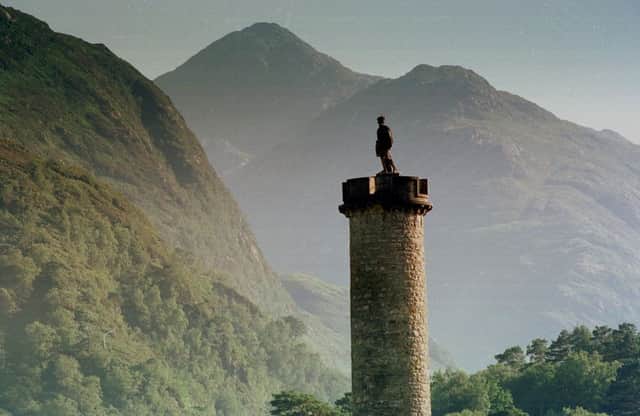 The Glenfinnan Monument on the banks of Loch Shiel. PictureL Adam Elder/TSPL